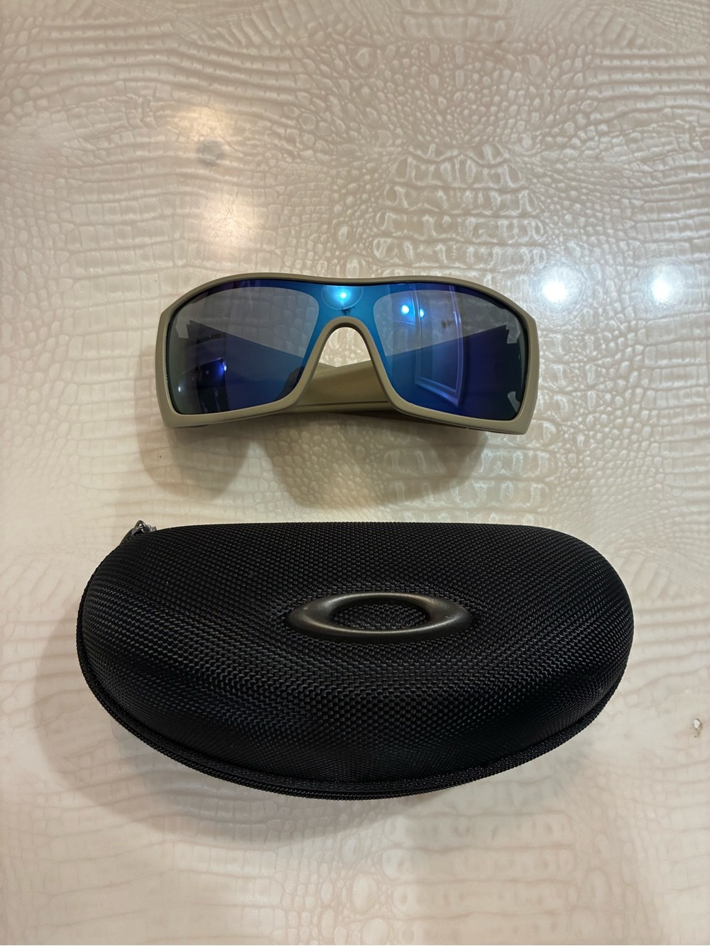 Oakley Batwolf Olive Green Frame Sunglasses